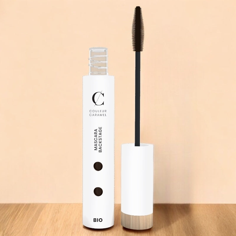 Backstage Mascara Velvet Brown Nr. 32 Bio - 6 ml - Karamellfarbe