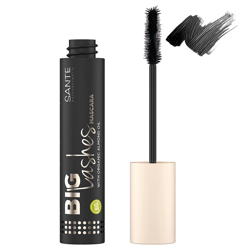 Mascara Big Lashes BIO N°01 Black - 10ml - Sante