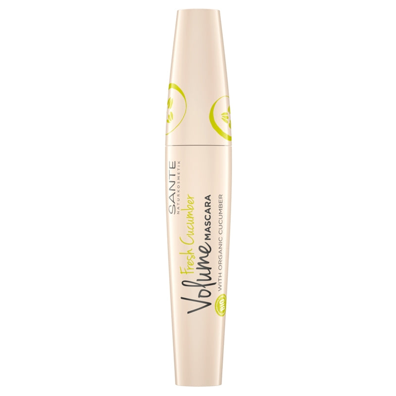 Mascara fresh cucumber volume BIO N°01 Black - 12ml - Sante