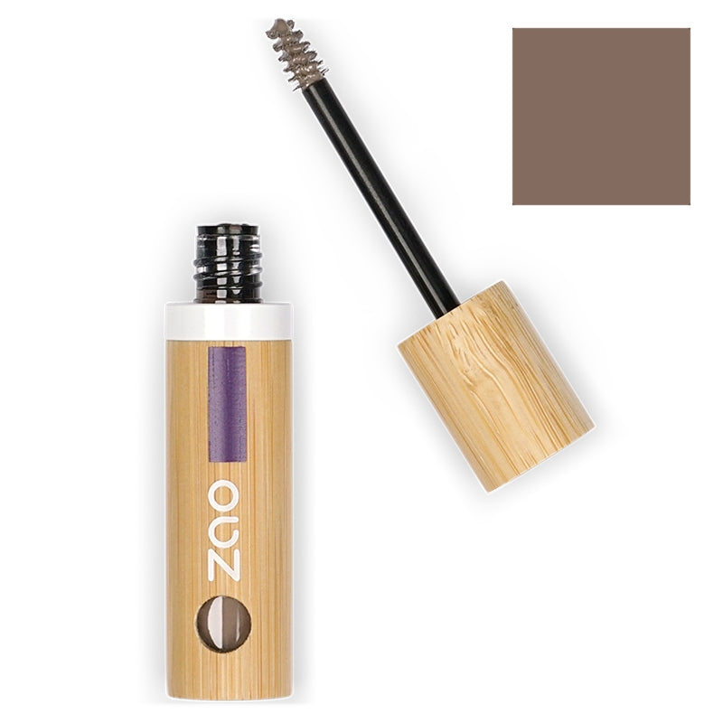 Zao Bio-Augenbrauenmascara Braun Nr. 052 - 3,6 ml
