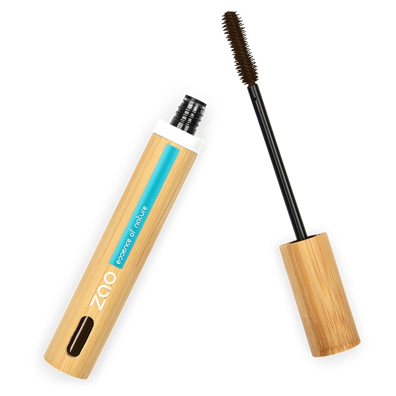 Velvet Mascara Brown N°081 BIO – 7 ml – Zao