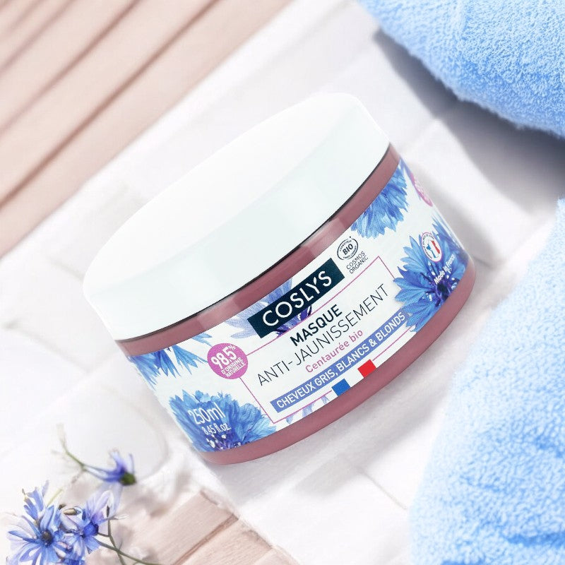 Masque anti-jaunissement BIO centaurée - 250ml - Coslys