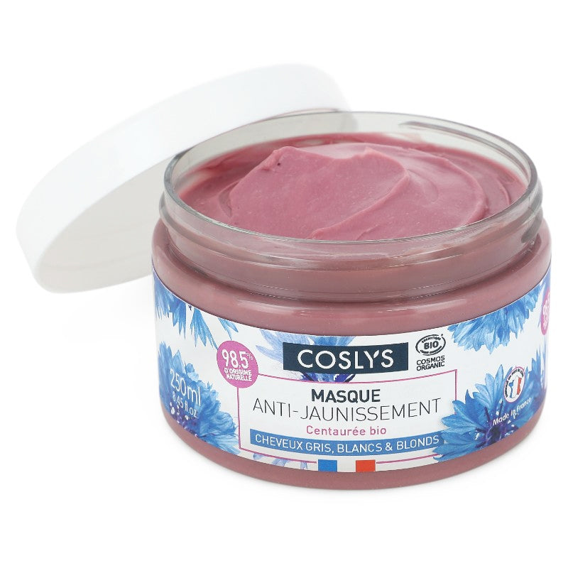 Masque anti-jaunissement BIO centaurée - 250ml - Coslys