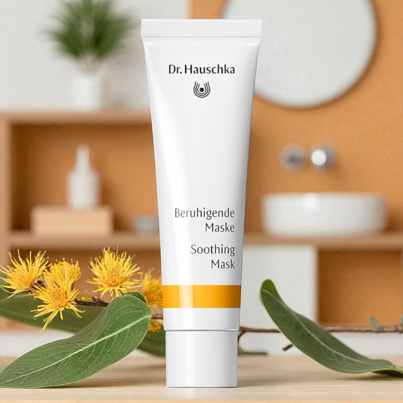 Beruhigende Bio-Hamamelis- und Frauenmantelmaske – 30 ml – Dr. Hauschka