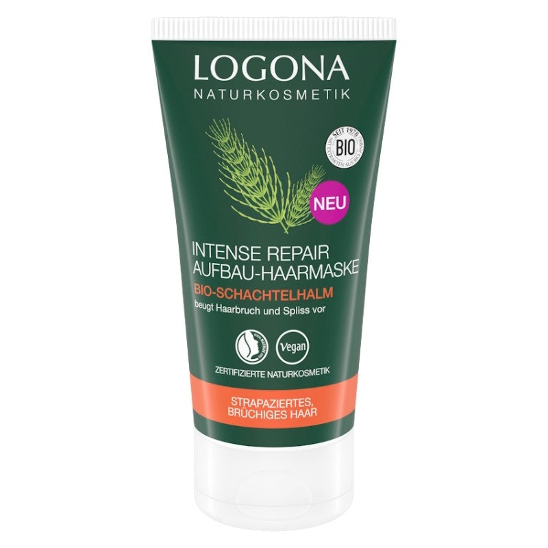 Logona Bio-Haarmaske Intensiv Reparierend mit Schachtelhalm - 200 ml