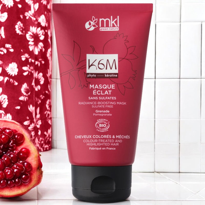 Bio-Granatapfel-Strahlkraftmaske – 150 ml – MKL Green Nature