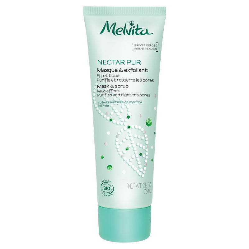 Bio-Pfefferminzmaske &amp; Peeling – 75 ml – Melvita