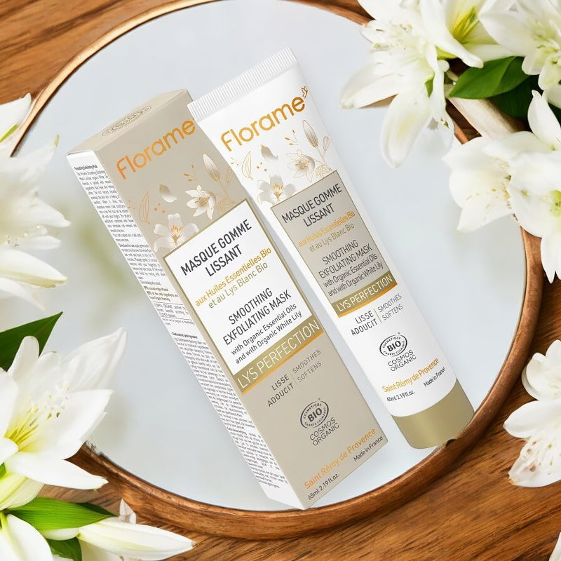 Bio-Glättungsmaske mit weißer Lilie – 65 ml – Florame