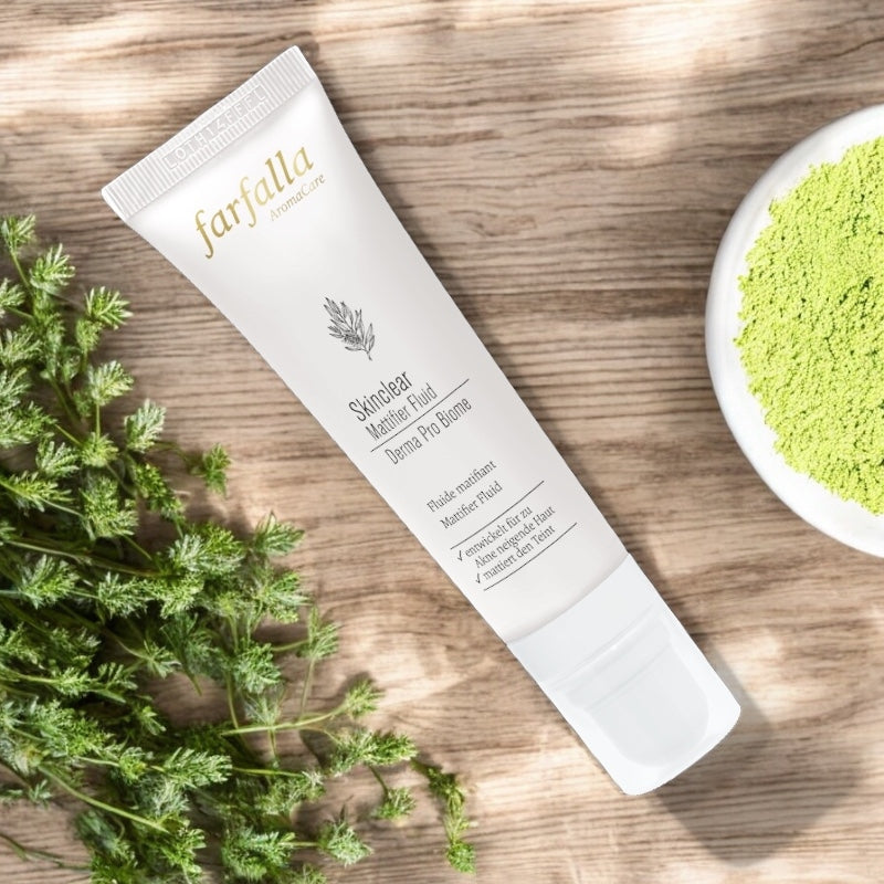 Masque minéral BIO argile verte & tea tree - 50ml - Farfalla