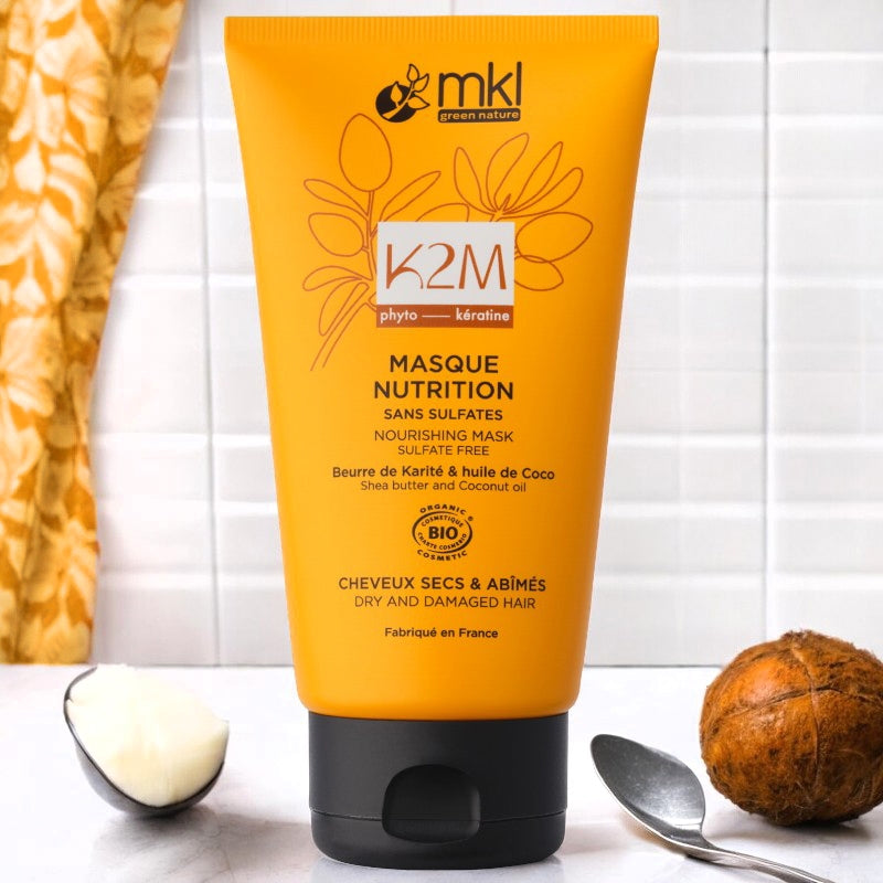 Nährende Bio-Shea- und Kokosnussmaske – 150 ml – MKL Green Nature