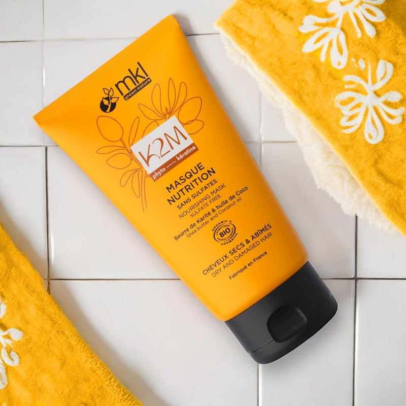 Masque nutrition BIO karité & coco - 150ml - MKL Green Nature