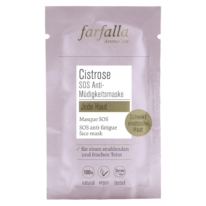 Masque SOS anti-fatigue BIO ciste - 7ml - Farfalla