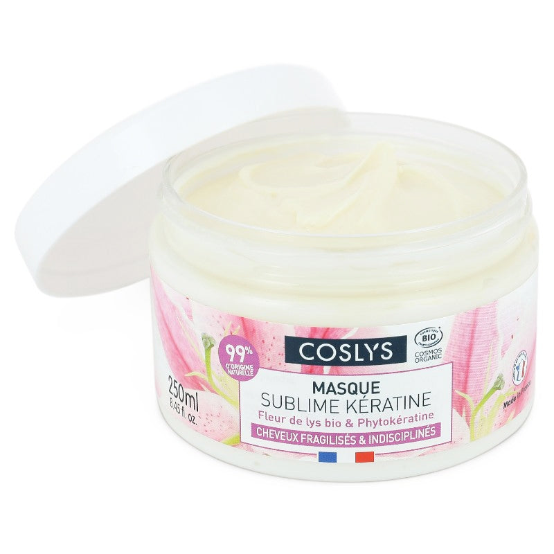 Masque sublime kératine BIO phytokératine & lys - 250ml - Coslys