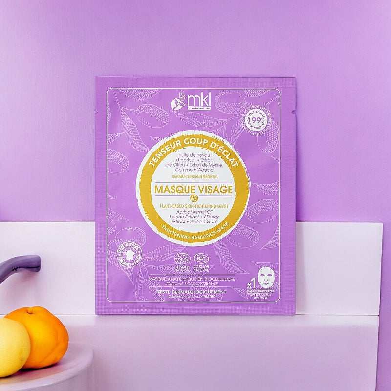 Aprikosen-Gesichtsmaske für Straffung und natürliche Ausstrahlung – MKL Green Nature