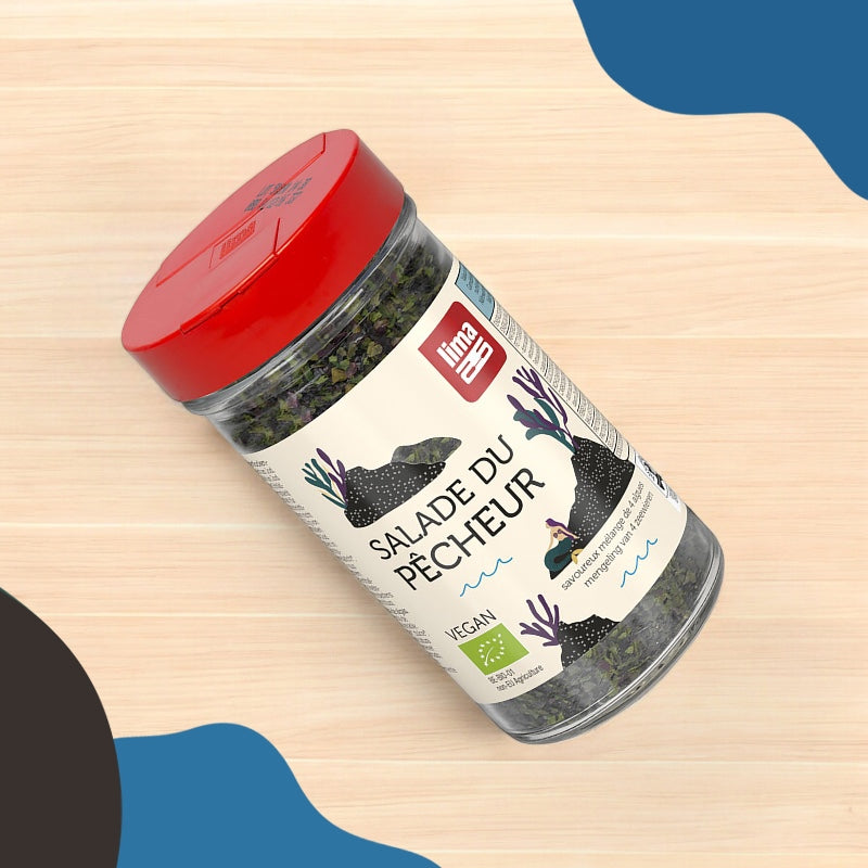 Bio-Algenmischung aus 4 Sorten – Fischersalat – 40 g – Lima