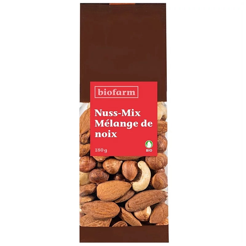 Bio-Nussmischung – 180 g – Biofarm