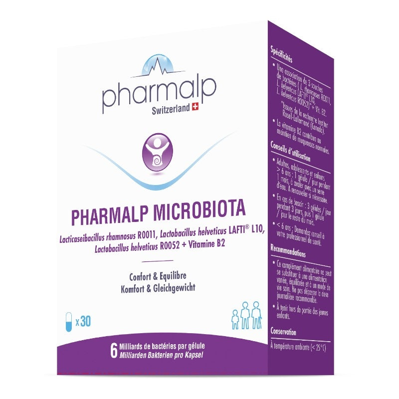Mikrobiota – 30 Kapseln – Pharmalp