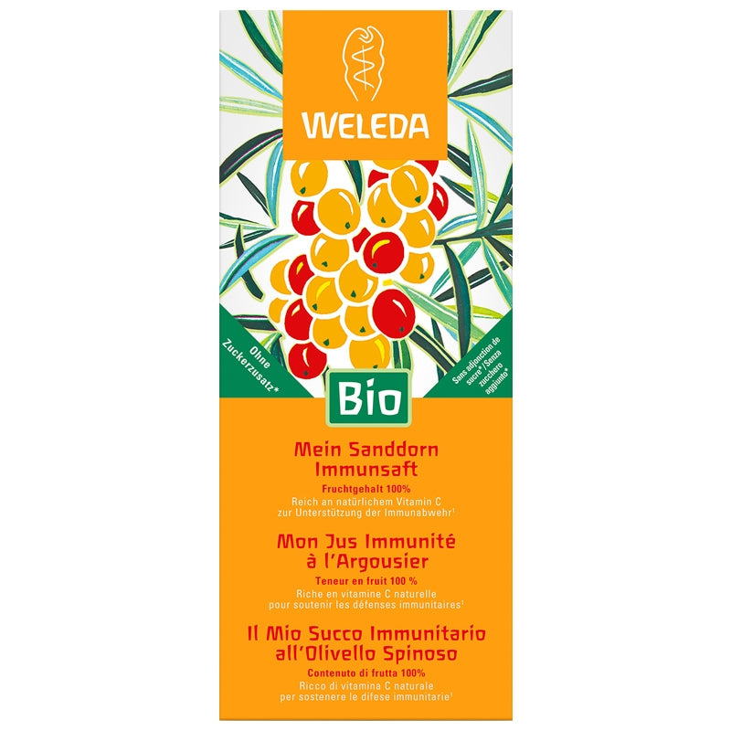 Mein Bio-Sanddorn-Immunitätssaft – 200 ml – Weleda