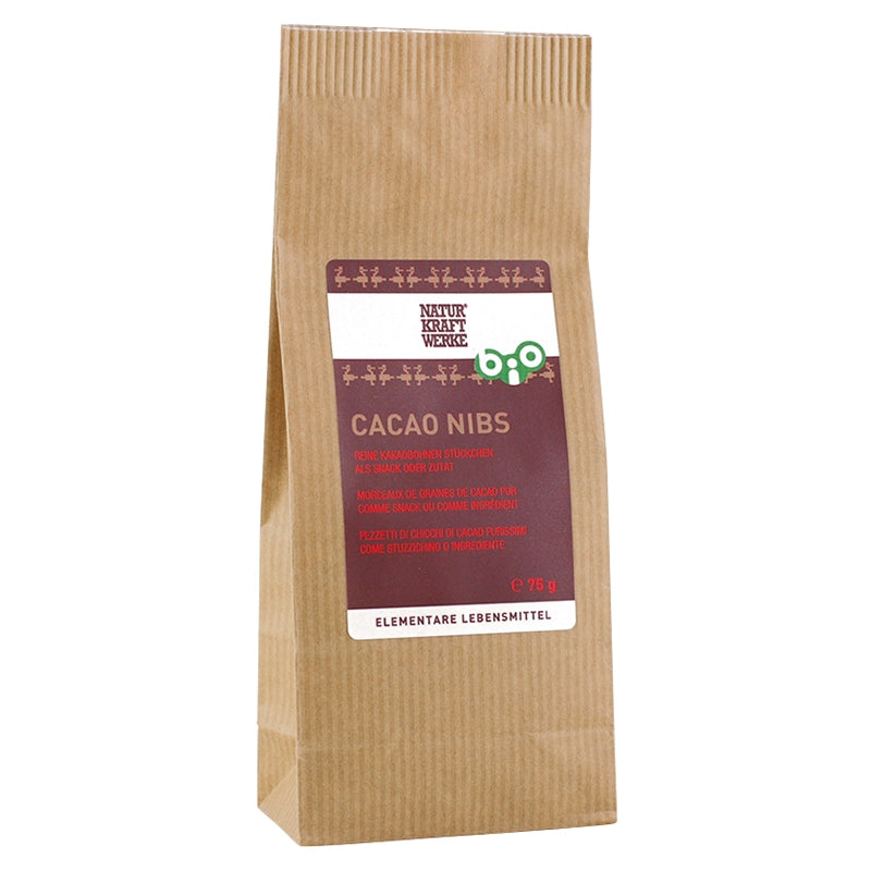 Bio reine Kakaonibs - 75g - NaturKraftWerke