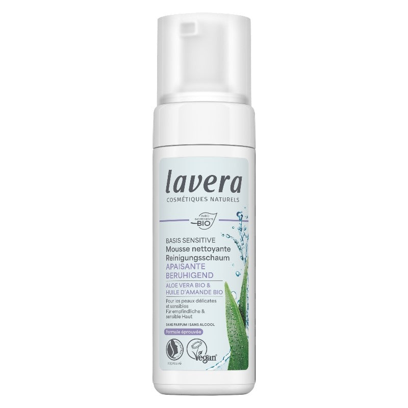 Bio-Reinigungsmousse mit Aloe Vera und Mandel – 150 ml – Lavera