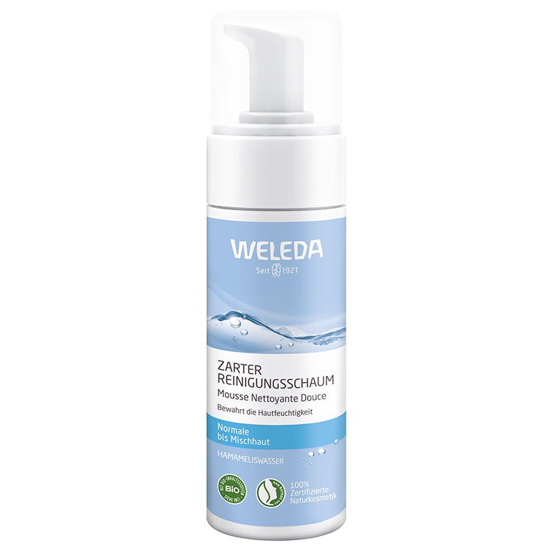 Weleda Bio-Reinigungsschaum mit Hamamelis – 150 ml