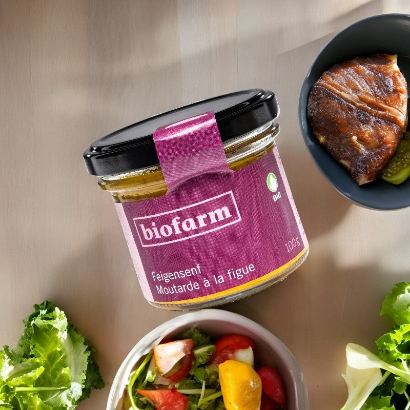 Moutarde à la figue BIO - 100g - Biofarm