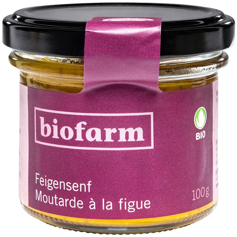 Moutarde à la figue BIO - 100g - Biofarm