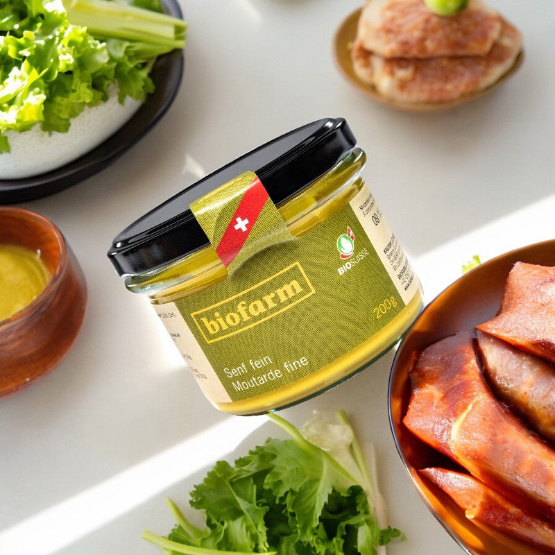 Moutarde fine suisse BIO - 200g - Biofarm