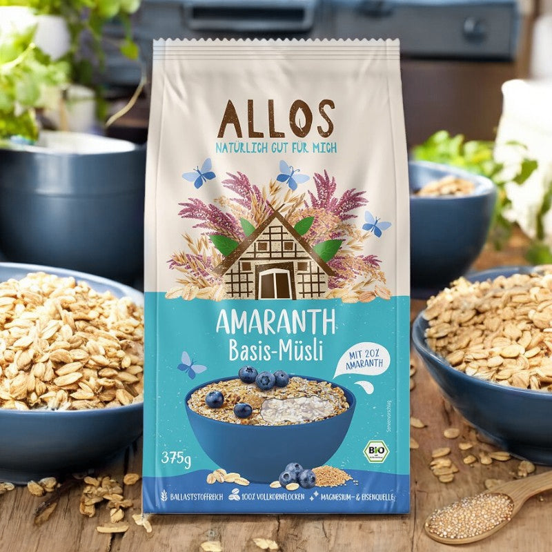 Bio-Amaranth-Müsli – 375 g – Allos