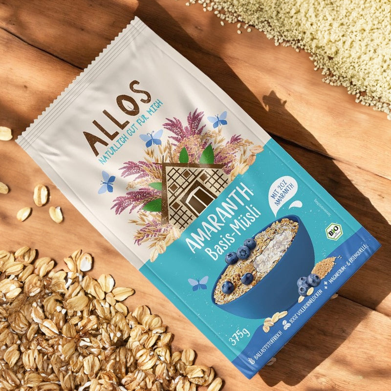 Bio-Amaranth-Müsli – 375 g – Allos