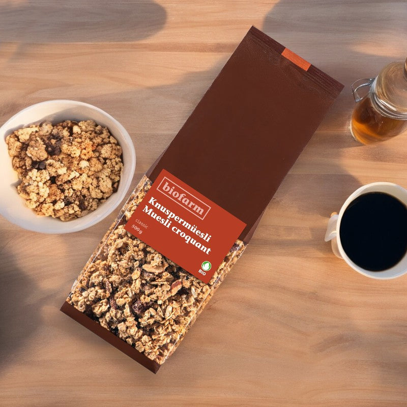 Bio-Knuspermüsli Classic – 500 g – Biofarm
