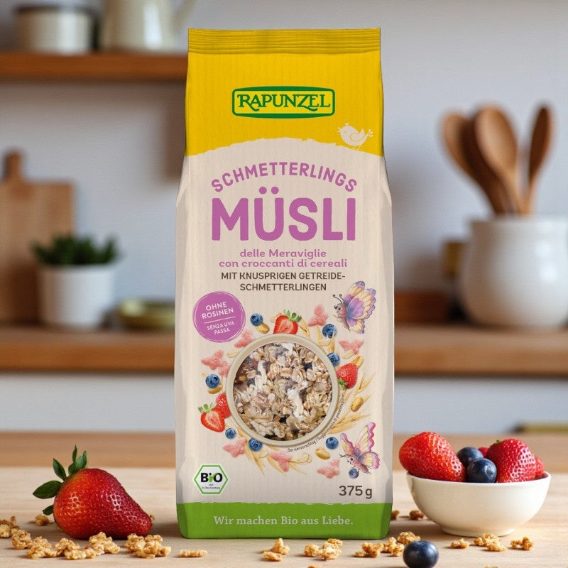 Müesli papillons BIO - 375g - Rapunzel