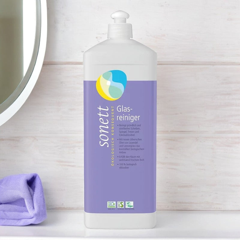 ECO Lavendel &amp; Zitronengras Fensterreiniger - 1L - Sonett