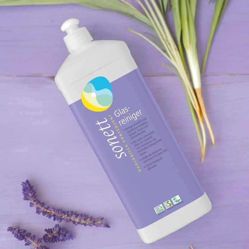 ECO Lavendel &amp; Zitronengras Fensterreiniger - 1L - Sonett