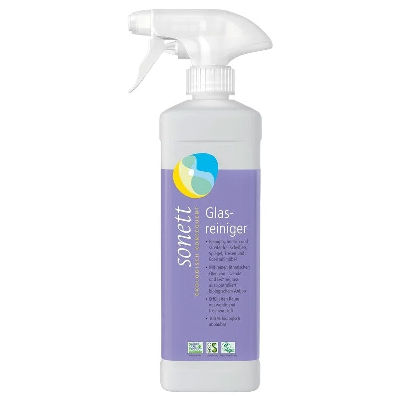 ECO Lavendel &amp; Zitronengras Fensterreiniger - 500 ml - Sonett
