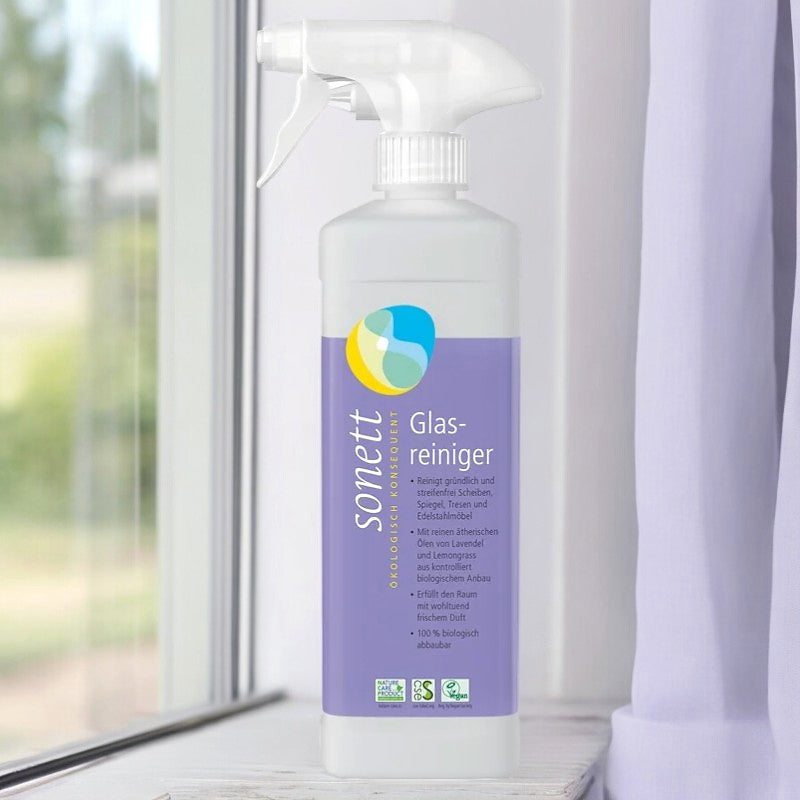 ECO Lavendel &amp; Zitronengras Fensterreiniger - 500 ml - Sonett
