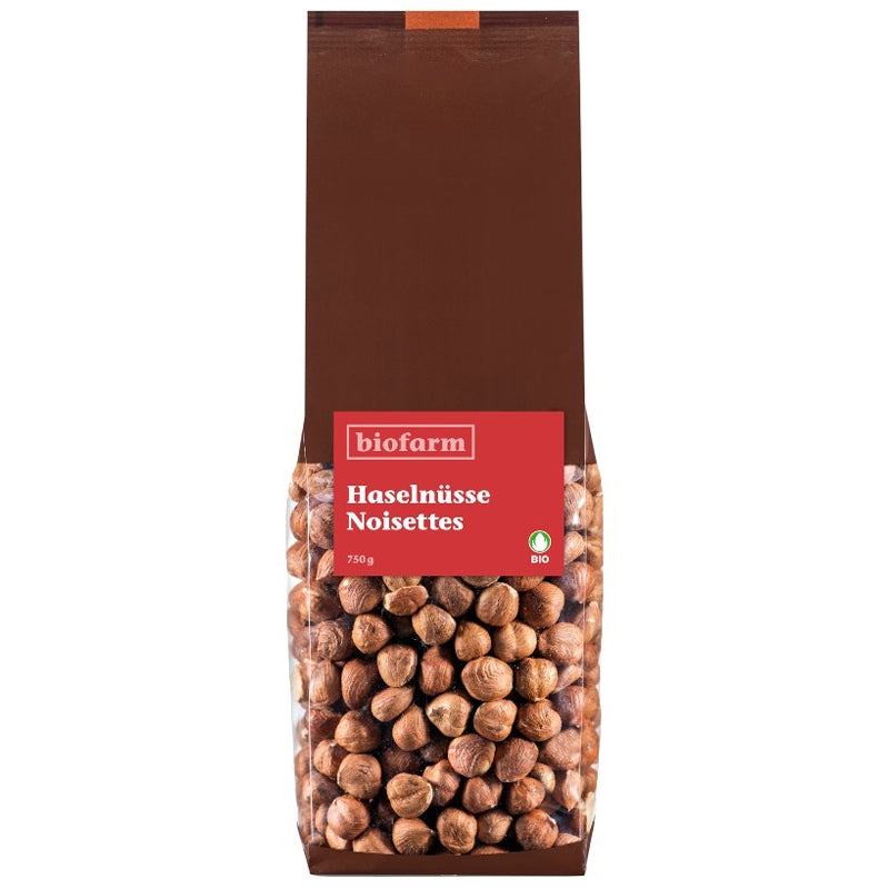 Bio-Haselnüsse – 750 g – Biofarm