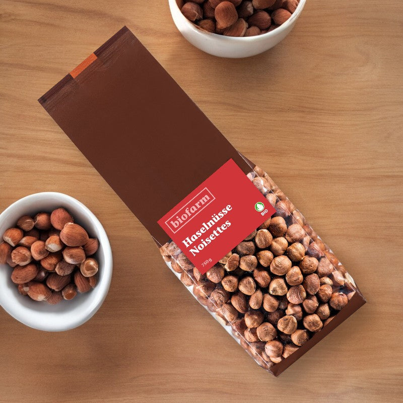 Bio-Haselnüsse – 750 g – Biofarm