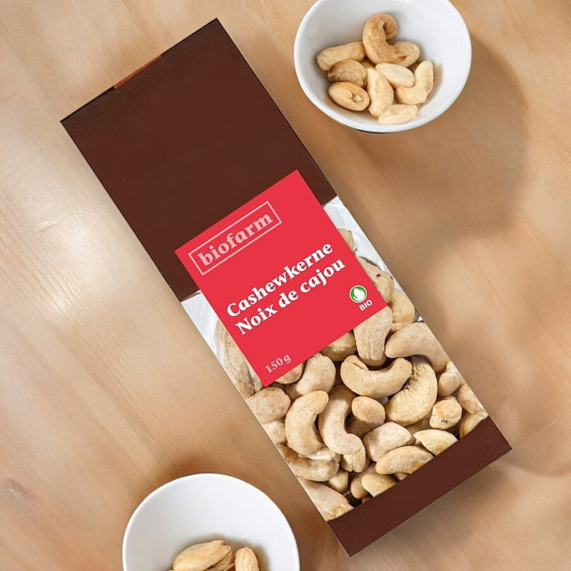 Bio-Cashewnüsse – 150 g – Biofarm