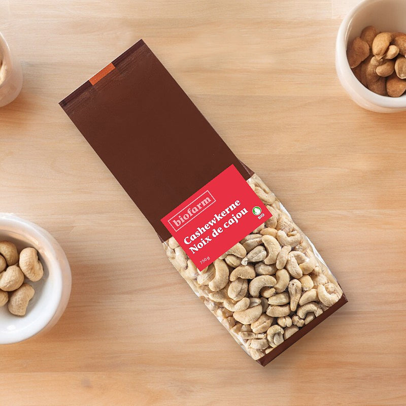 Bio-Cashewnüsse – 750 g – Biofarm