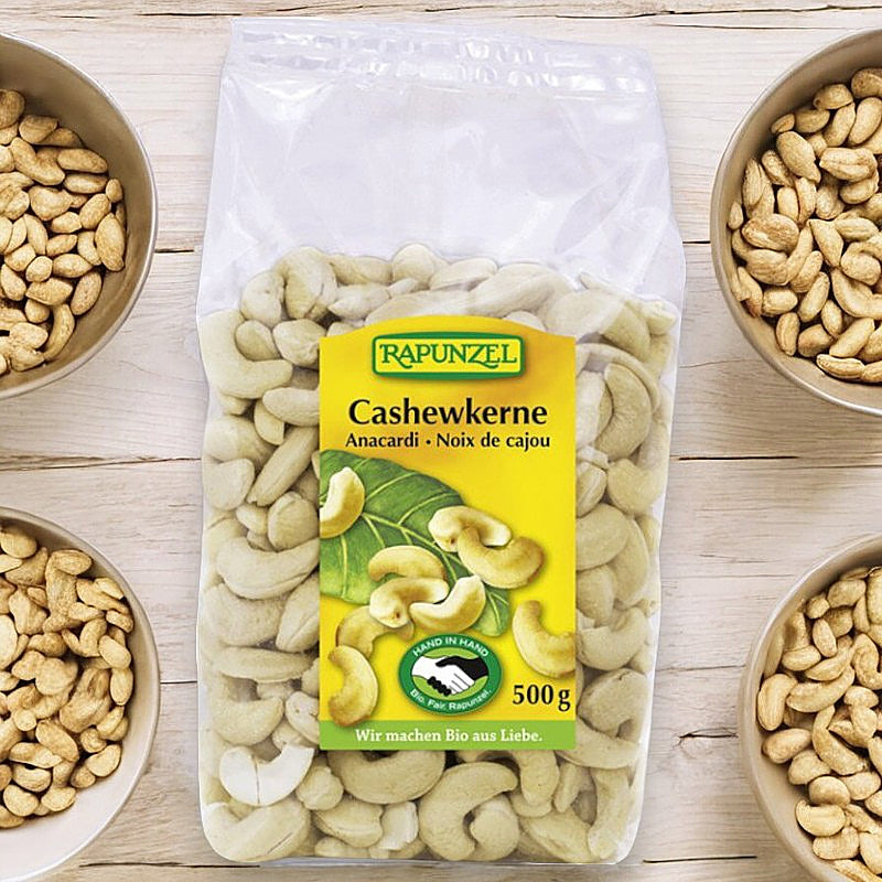 Noix de cajou entières BIO - 500g - Rapunzel