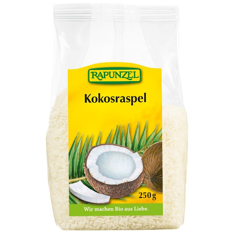 Bio-Kokosraspeln – 250 g – Rapunzel