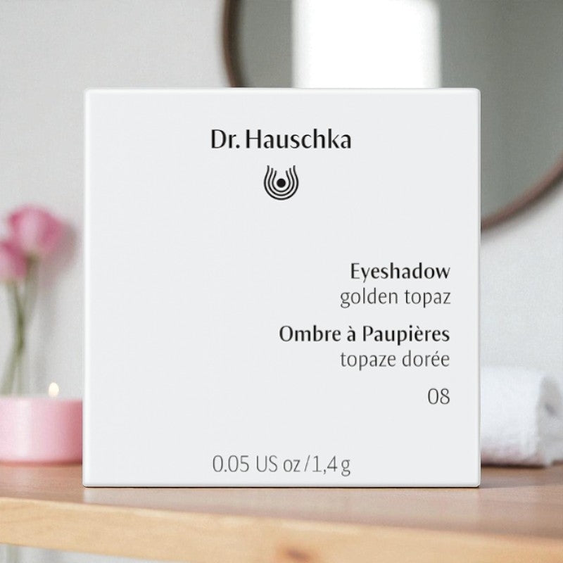 Bio-Schimmerlidschatten Nr. 08 Golden Topaz – 1,4 g – Dr. Hauschka
