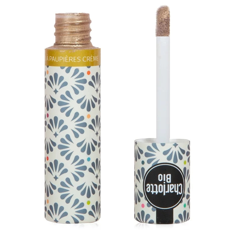 Ombre à paupières liquide nacrée dorée BIO - 6.5g - Charlotte Bio