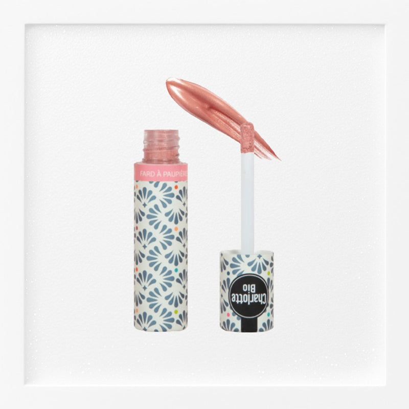 Bio-Lidschatten in perlmuttartigem Rosa – 6,5 g – Charlotte Bio