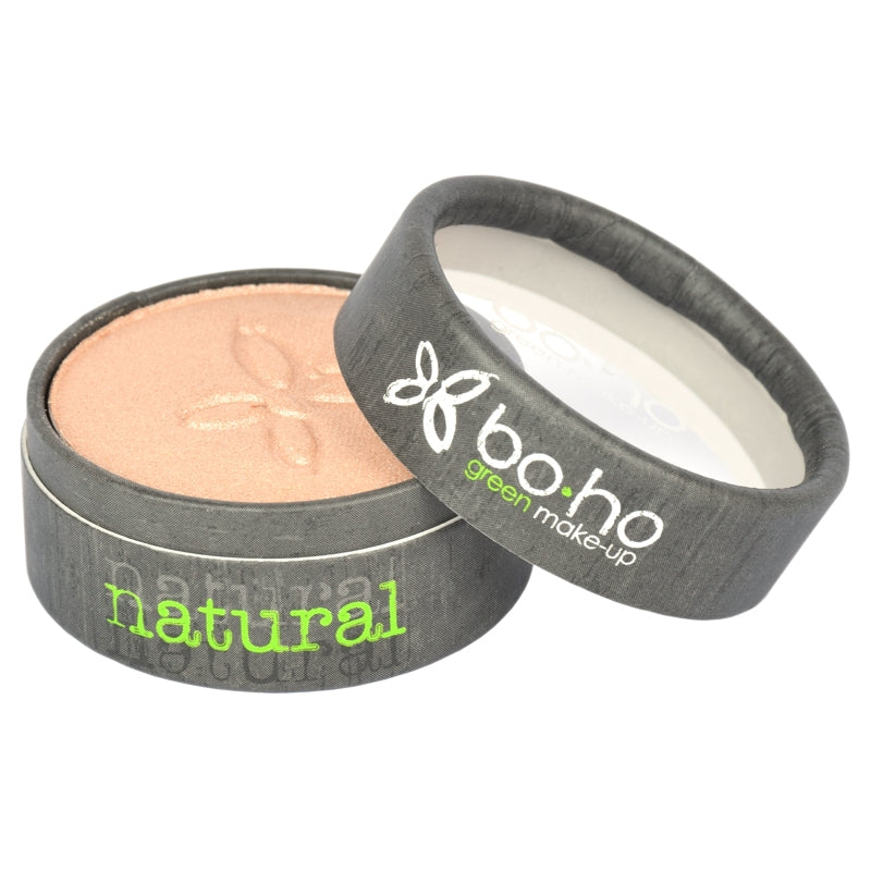 Bio-Perlmutt-Lidschatten Nr. 240 Glow – Boho-Grün-Make-up