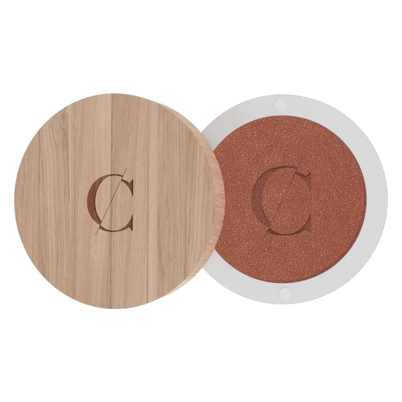 Perlmuttfarbener kupfergoldener Lidschatten Nr. 007 BIO – 1,7 g – Karamellfarbe