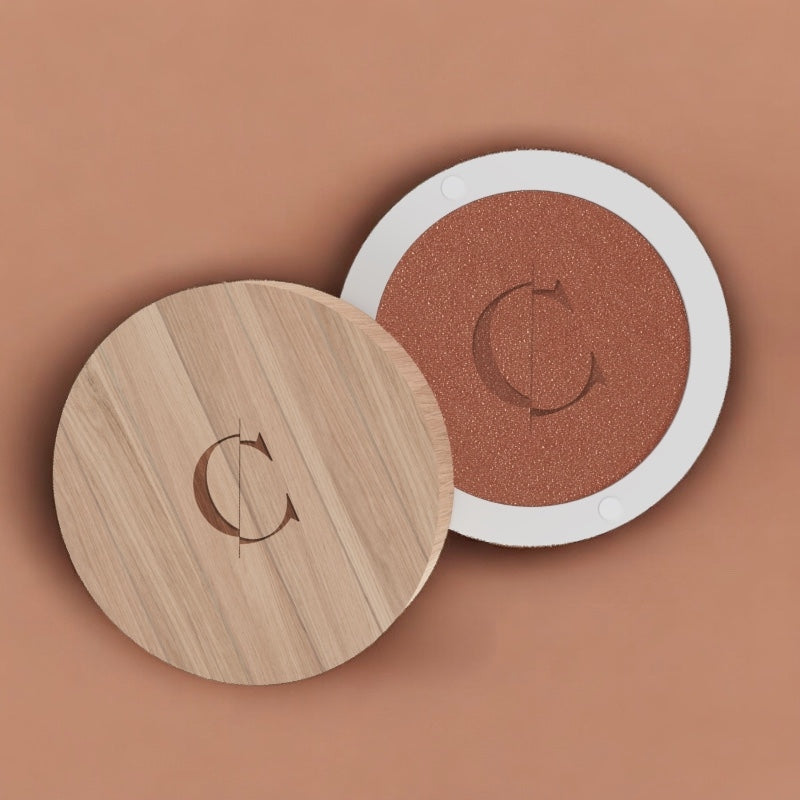 Ombre à paupières nacrée Or cuivré N°007 BIO - 1,7g - Couleur Caramel