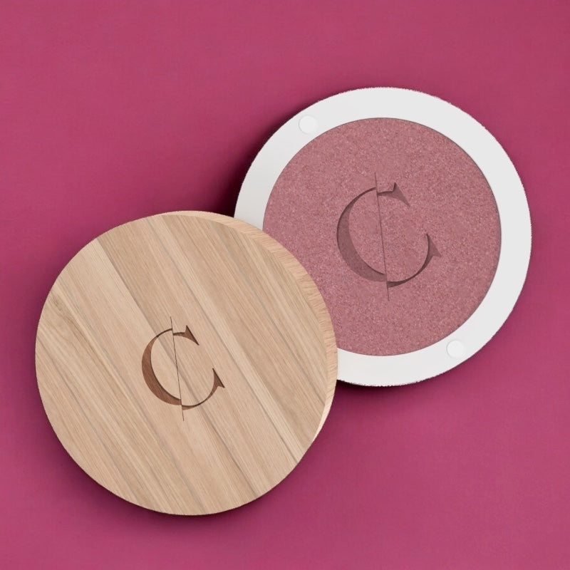 Perlmuttfarbener Lidschatten Bohemian Rose Nr. 111 Bio - 1,7 g - Karamellfarbe