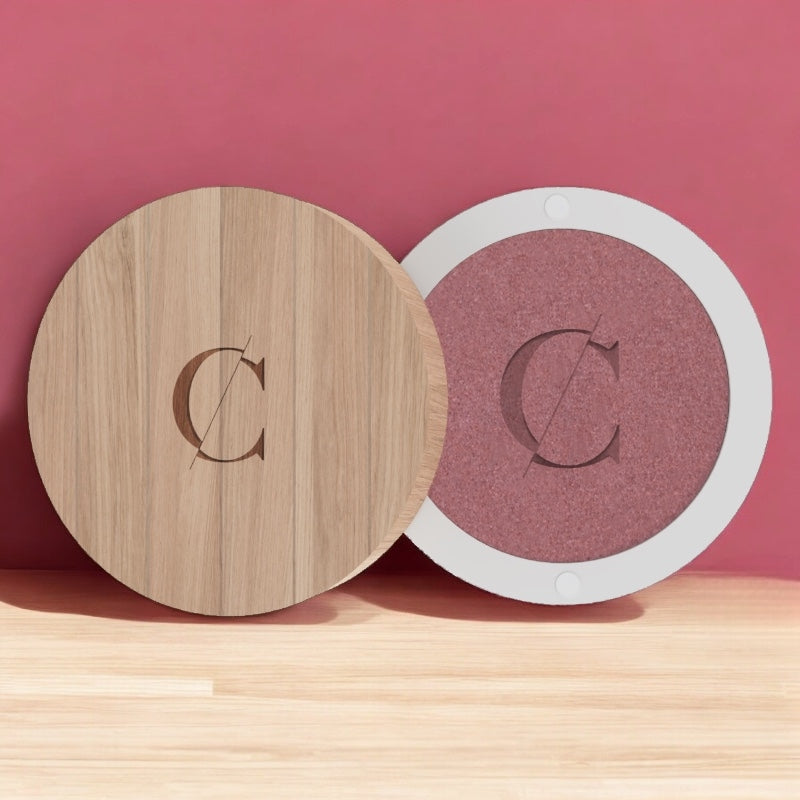 Perlmuttfarbener Lidschatten Bohemian Rose Nr. 111 Bio - 1,7 g - Karamellfarbe